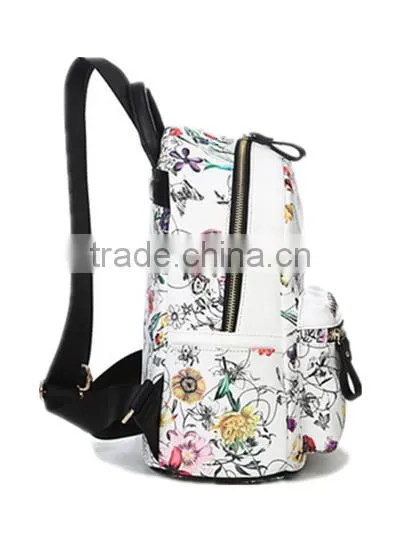 Wholesale Small Colleague School Leather Backpacks Bag for Girls Outside photo-3