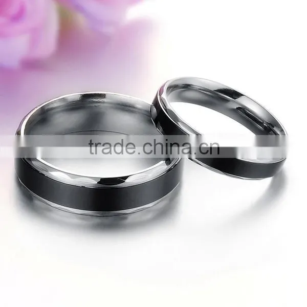 2015 Romantic Plain Design Gay Pride Engagement Rings photo-5