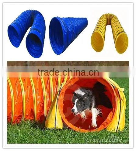 Colorful 24inch Rainbow PVC Coated Dog Agility Tunnels photo-5
