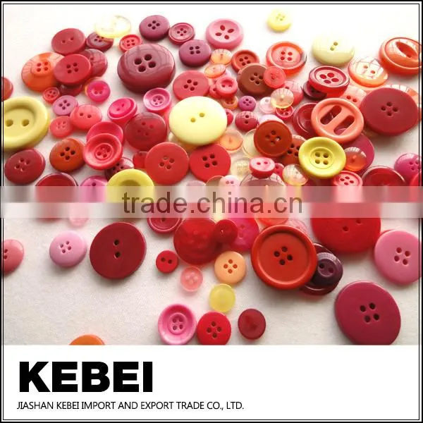 Colourful 2 Holes and 4 Holes Fancy Decorative Buttons Made in China photo-4