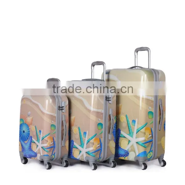Personalized Printing 3 Piece Luggage Set