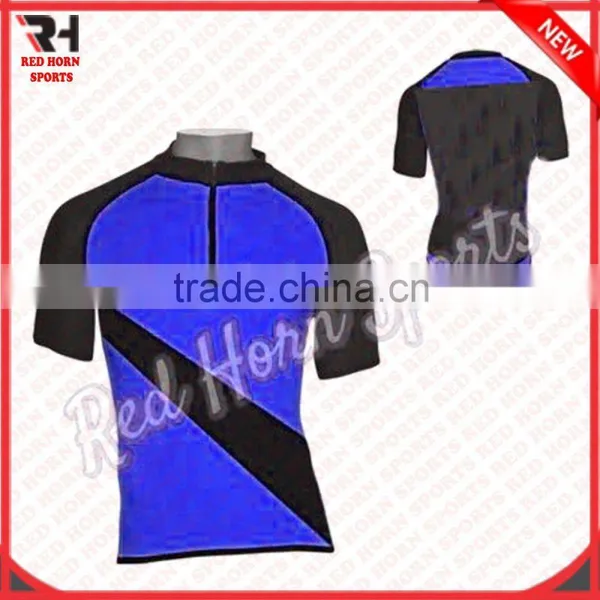 Customized Mens Half Sleeves Recing Jersey, Custom Logos Ans Design Are Accepted photo-2