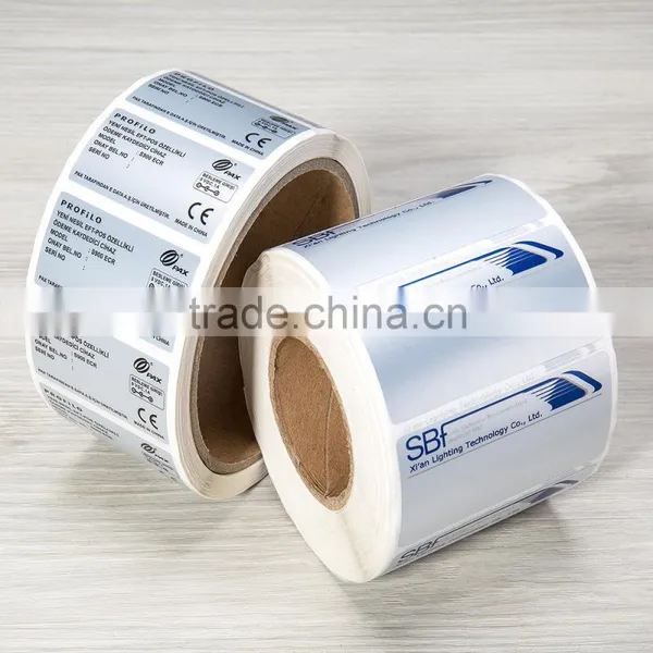 High Quality Electronic Lables Sticker Printing for Your Own Electronic Products