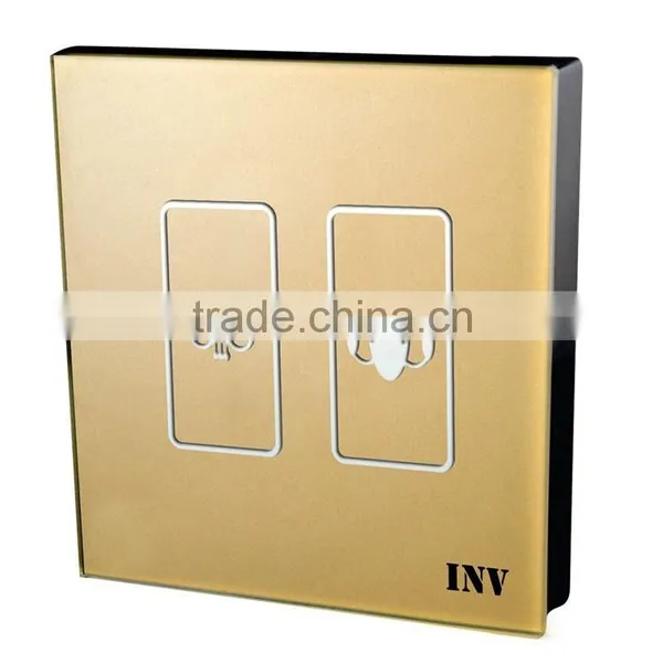 TWO LINE Wall Touch Switch Door Bell Switch photo-2