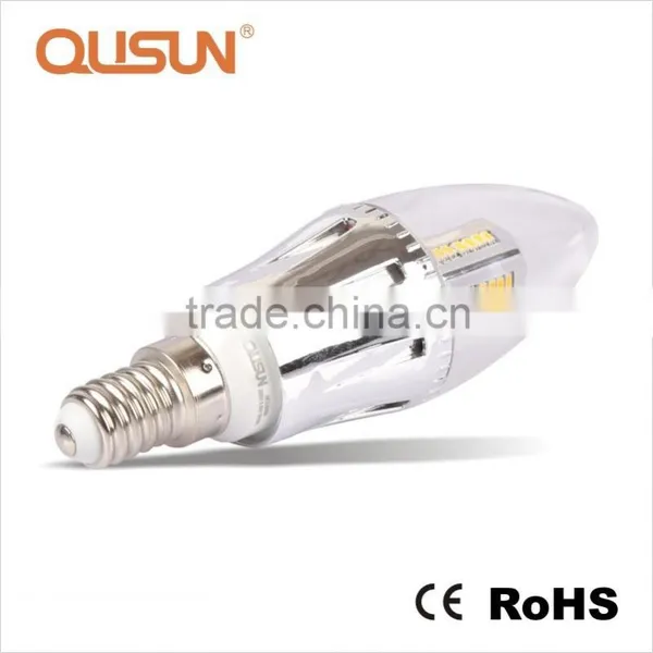 QUSUN LED Candle Light 3.5W Clear Finish LED Candle Light photo-2