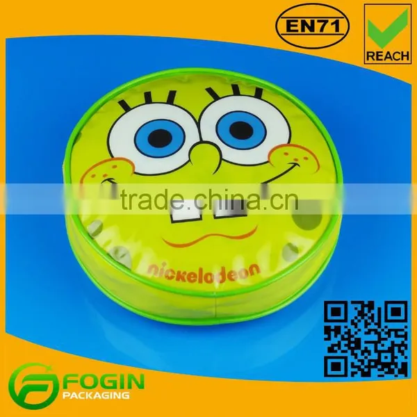 Cartoon Printed Ziplock Round Makeup Bag photo-2