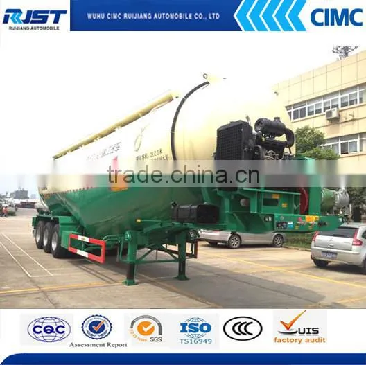 China CIMC Powder Tank Semi-trailer, Bulk Cement Semi Trailer photo-4