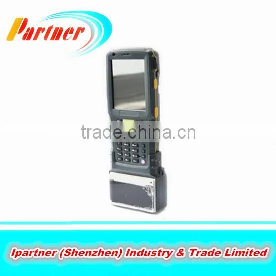 IPARTNER Cost - Effective PDA Industrial WM6.5 Handheld Barcode Scanners With Printer/Fingerprint, 3G/GPRS photo-5
