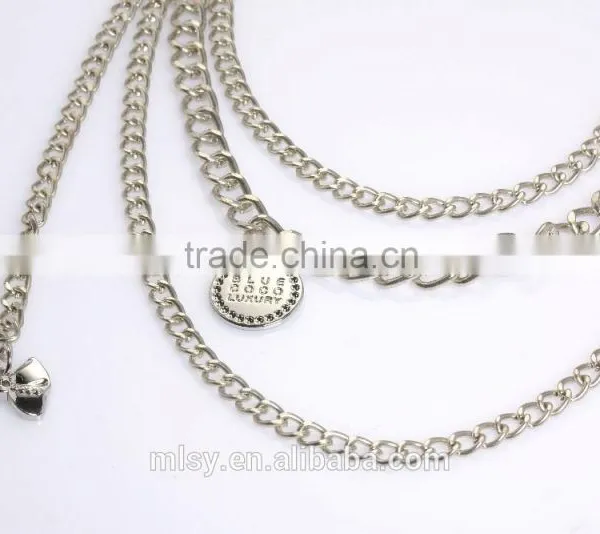 Decorative Metal Fashion Zinc Alloy Ornament Chain for Clothes F1-80001 photo-2