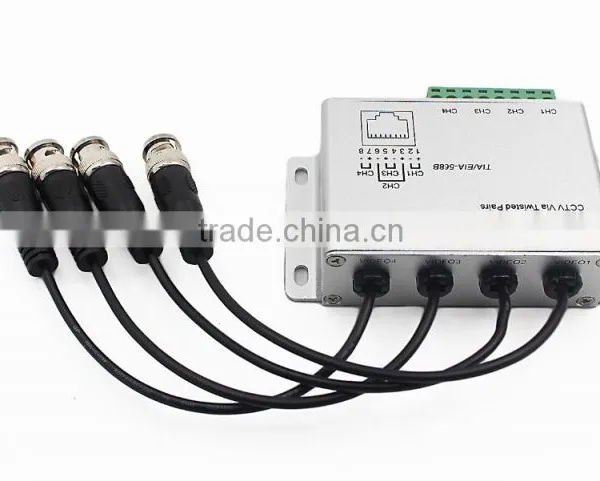 Good Quality 8CH AHD Passive Vedio Balun 350-600 Meters YJS-8108HD photo-5