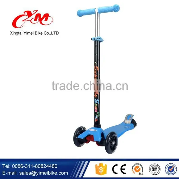 2016 Hot Sell Pedal Mini Cheap Kick Scooter / 2 Wheel Hand Brake Kids Kick Scooter / Four Wheels Kick Scooter for Child photo-2