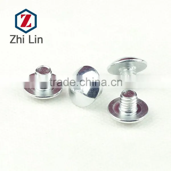Stainless Steel Cross Recessed Large Flat Head Machine Screw / Large Flat Head Screw