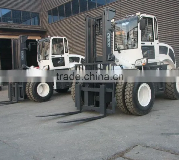 All Rough Terrain Forklift With 6 Tons Rated Loader Terrain Forklift photo-4