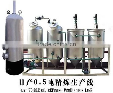 Hot Sales in Africa! 3T/D Edible Oil Refining Machine Sunflower Oil Refining Machine Small Scale Palm Oil Refining Machinery photo-2