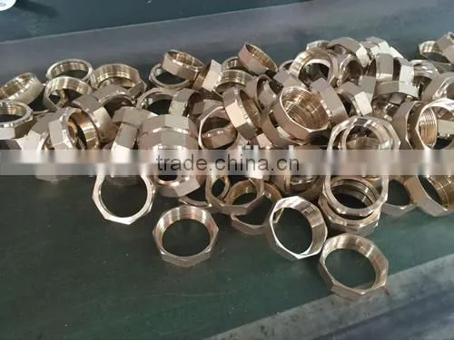 Middle-weight Full Flow Double PPR Connection Flat Lever Ball Valve, Brass Plating photo-2