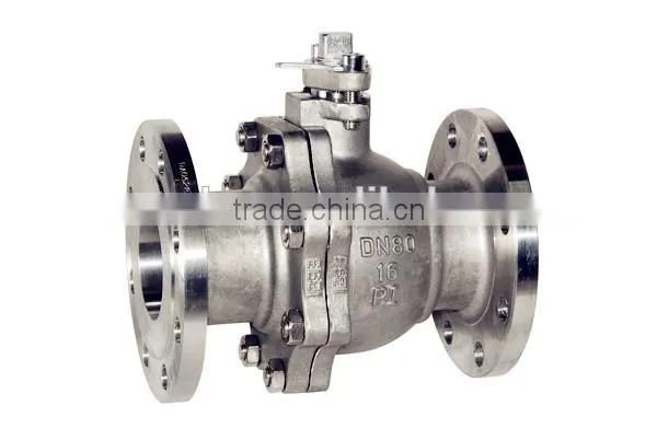 China Manufacturer High Temperature Stainless Steel Ball Valve With Flanged Ends photo-4