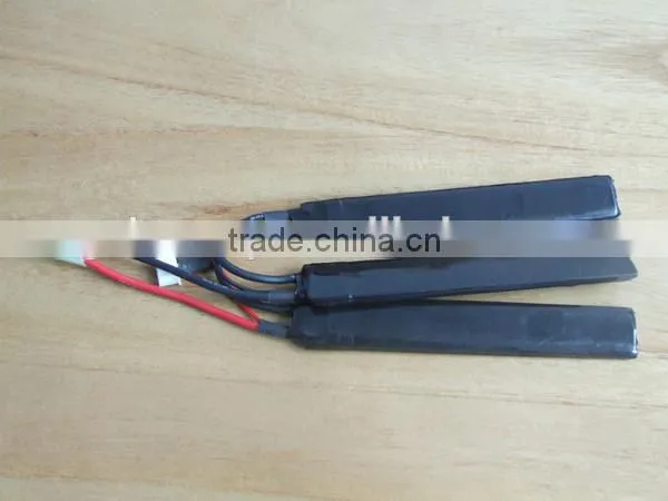 Rechargeable High Rate RC LiFePO4 Battery Pack With Cable and Plug 5C/10C/20C/30/40C/50C photo-4