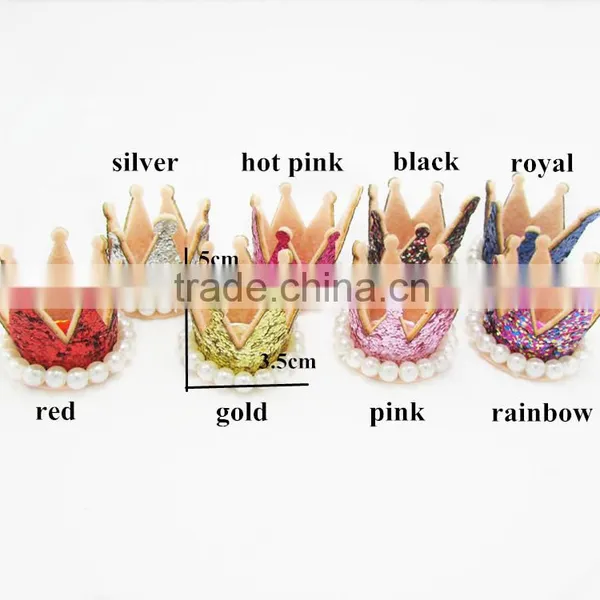 Popular Top Quality Bridal Wedding Headpieces Colorful Baby Crown