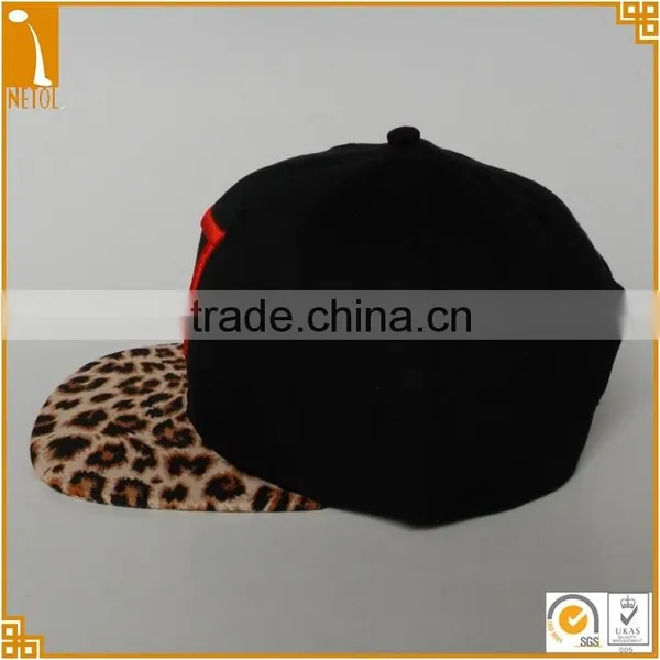 Cheap Good Quality Black 6 Panel 100%cotton Embroidered Plastic Buckle Snapback Baseball Cap photo-3