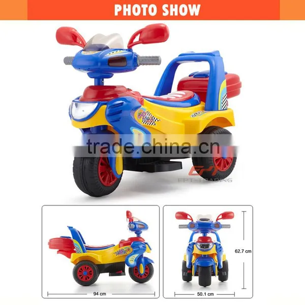 Crazy Selling Kids Remote Control Ride on Plastic Motorcycle for Sale photo-2