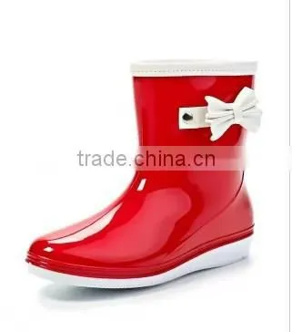 Women Fashion Rain Boots Galoshes