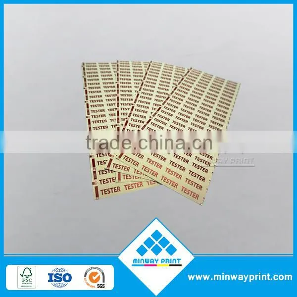 2016 New Stly Custom Logo Paper Round Stickers Wholesale photo-3