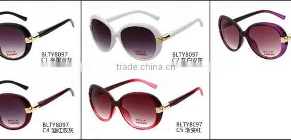 Hot Wholesell Vintage Gradient Frame Sunglasses photo-5
