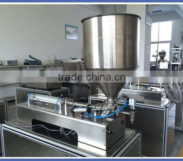 Factory Price Semi-automatic Horizontal TypeWater Based Paste Filling Machine photo-2