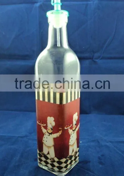 Oil Glass Flasks, Glass Bottles, Kitchen Glass Ware