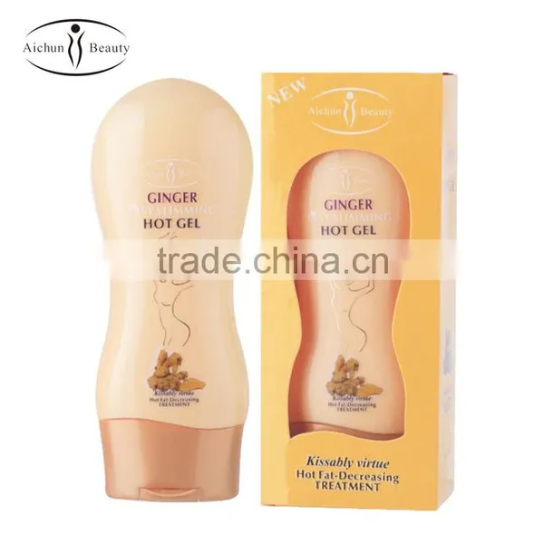 Aichun Beauty Ginger Slimming Cream 250g Anti Cellulite Fat Burning Hip up Thin Leg Waist Massage Cream Weight Loss Products