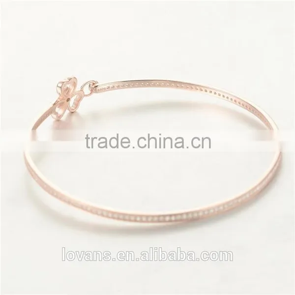 18k Gold Bangle Saudi Arabia Jewelry PB001A photo-3