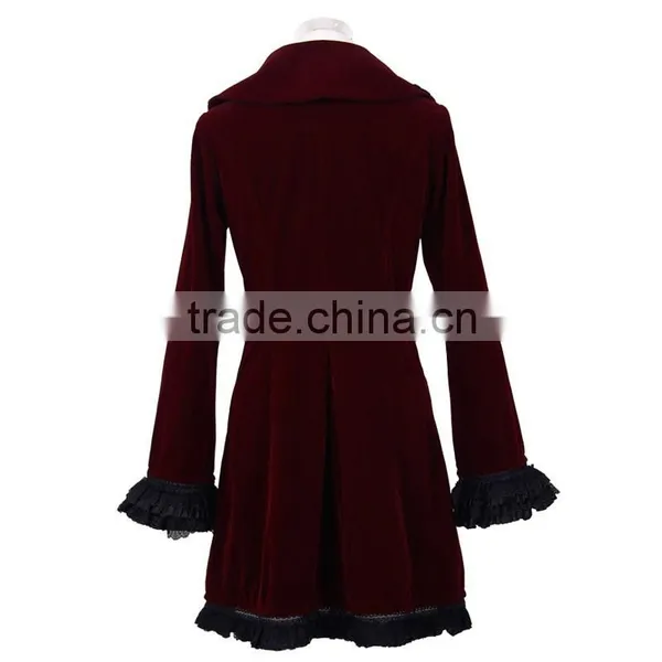 Devil Fashion 2015 Ladies Gothic Jacket CT00302 photo-6