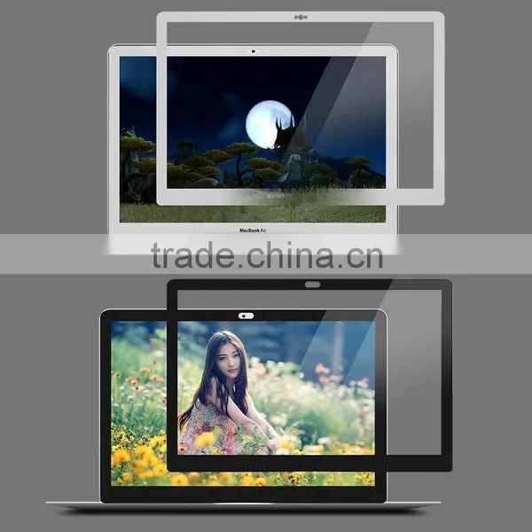 Hot for Macbook Lcd Screen Protector Film, Full Cover Bumpre Frame Lcd Screen Protector for Apple Macbook