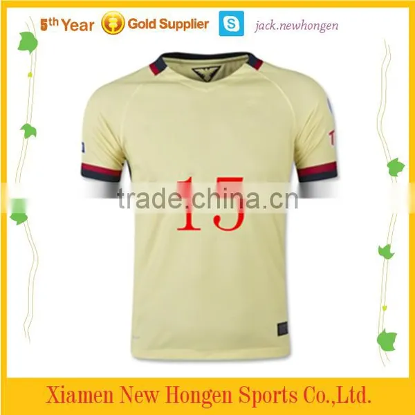 White Color Soccer Jersey Soccer Uniform photo-3