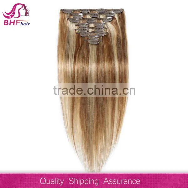 100 Real Remy Human Hair Extension Clip Ons photo-2