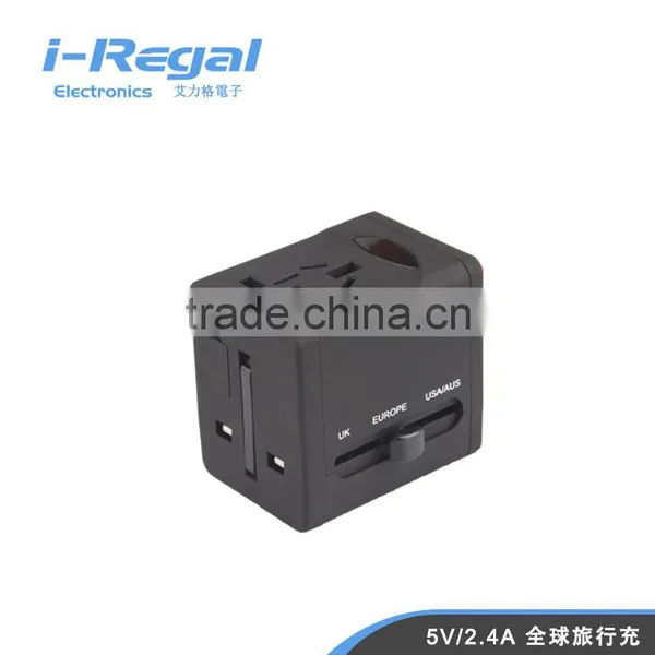 Multi-nation Travel Adapter With USB Charger,Charger In Over 150 Countries photo-6