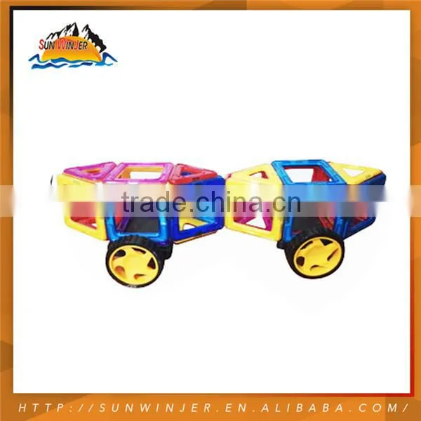 Hot Sell 168pcs Magnetic Blocks Toys Cheap Plastic Toy Cars photo-5