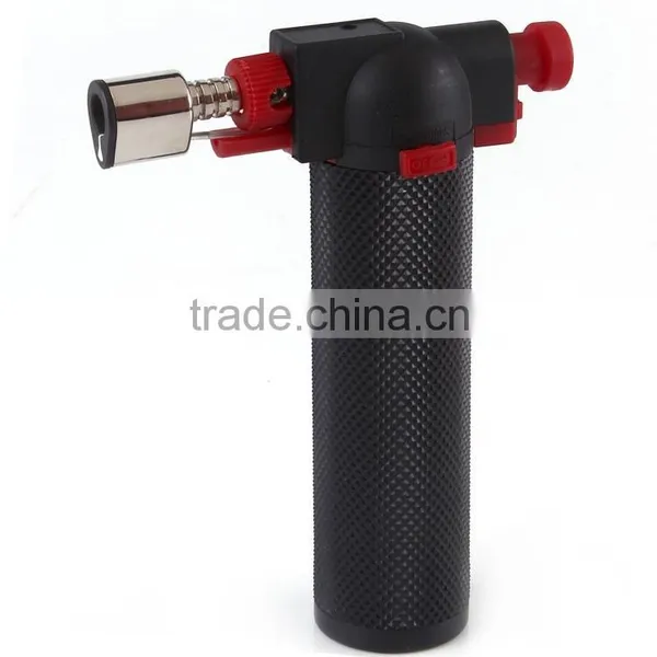 EK-007 High Quality Mini Butane Gas Kitchen Blow Chef Creme Brulee Jet Flame Torch Lighter photo-2