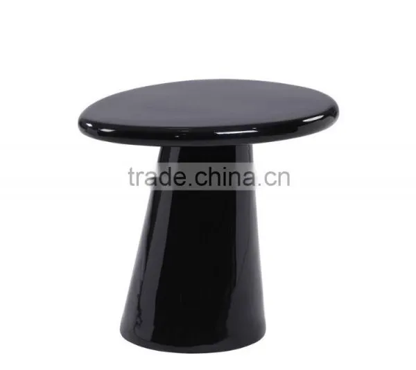 Stone Painting Effect End Table. Fiberglass Material in High Gloss Finishing. photo-2