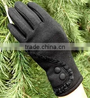 Hot Selling Low Price Full Finger Customize Mirco Velvet Material Cycle Winter Gloves for Woman photo-3
