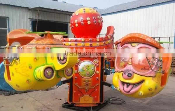 New Hot Shopping Mall Outdoor Game Rides Rotating Big Eye Plane Amusement Rides for Kids photo-4