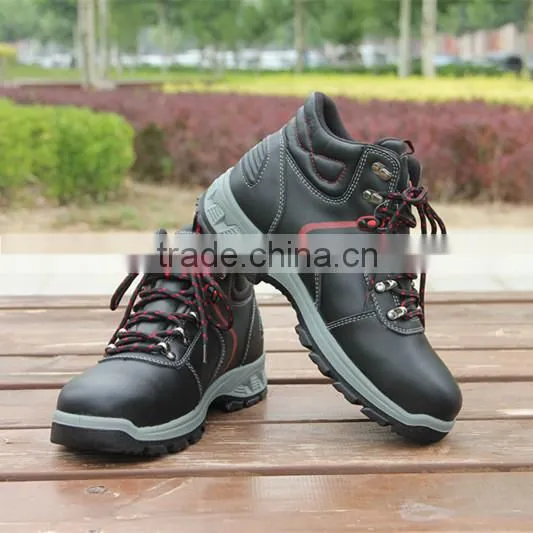 Safety Shoes Factory Genuine Leather Work Boots With Steel Toe photo-5