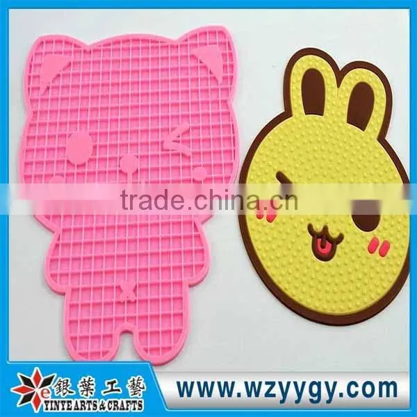 Good Quality Debossed Silicone or PVC Beer Coaster of Beautiful Designs photo-2