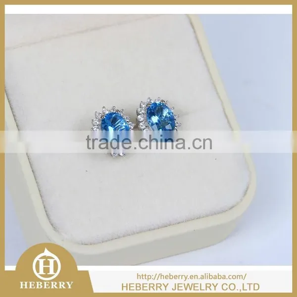 Gemstone With Silver Earring Hook Charming Jewelry for Party Wearing photo-4