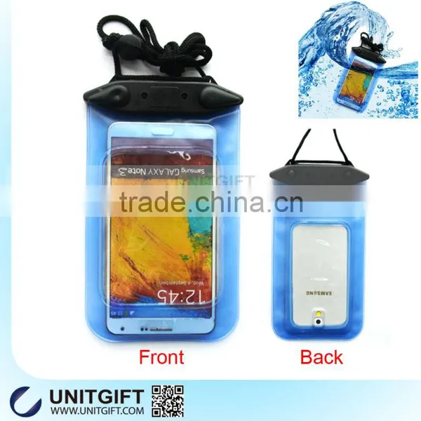 Compass style Waterproof Pouch with Waist Strap for Beach/fishing/hiking - Protects Phones, Camera, Cash, Documents From Water