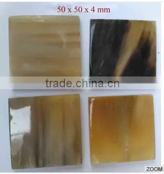 SIXTH SENSE Real Horn Natural Plates photo-3
