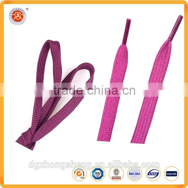 New 2016 Chinese Factory Supplier Custom Stretch Elastic Flat Shoelace photo-2