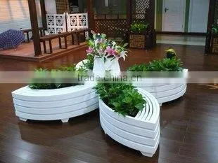 High Quality WPC Environmental Wood-Plastic Composites Flower Box photo-3