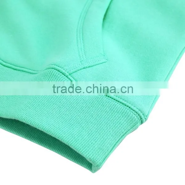 Women's Fleece Cotton Sweatshirt Contrast Color Hoodies photo-3