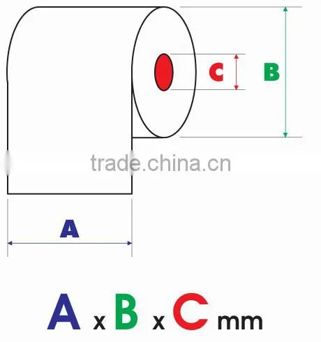 Best Quality Blue Image Paper Carbonless Roll photo-3